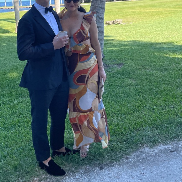 SIR. Vista Frill Midi Dress - Picture 4 of 5